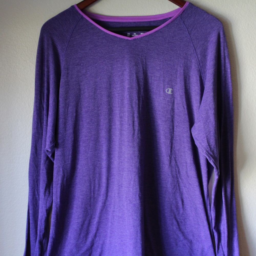 Champion Active Yoga Athletic Long Sleeve Shirt